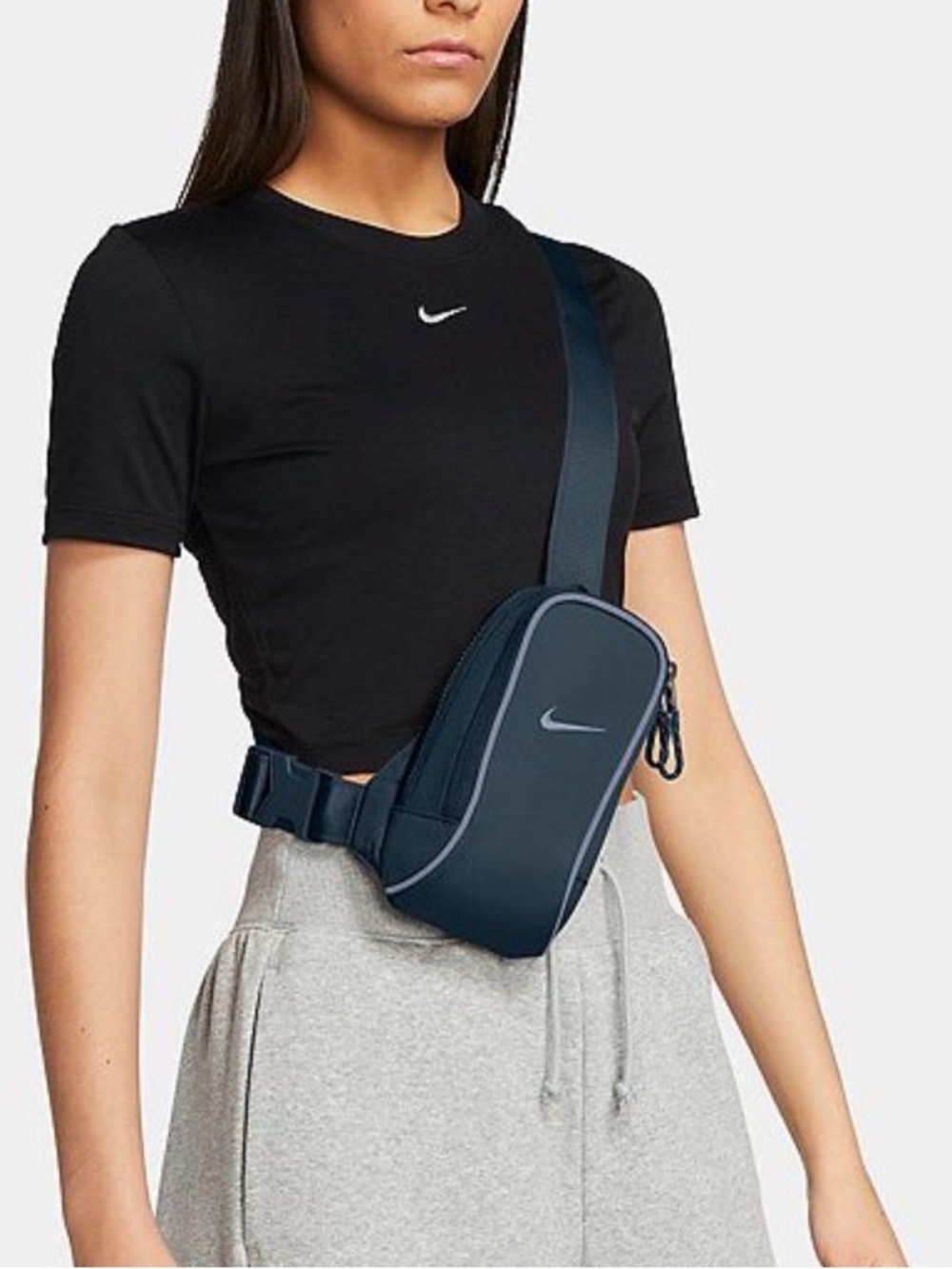 Nike Dark Blue Swoosh Sling Bag